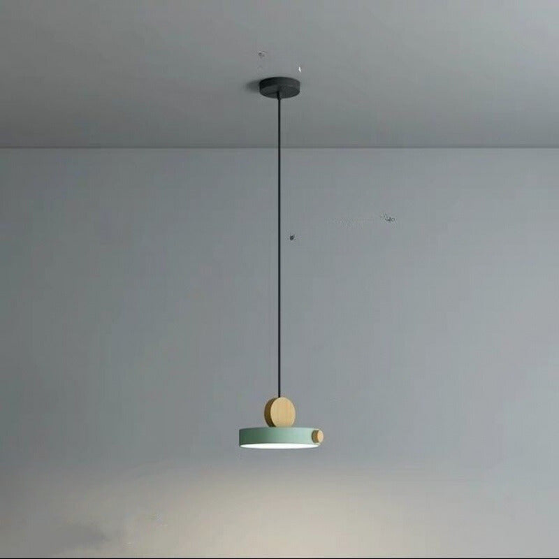 Morandi Design LED Suspension Métal/Acrylique /Bois Salon