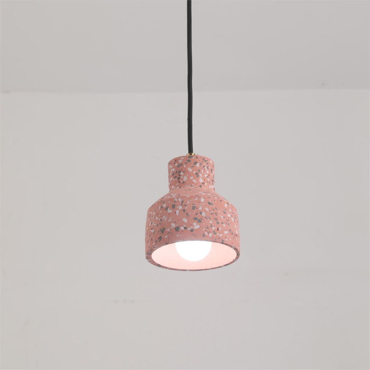 Morandi Suspension Rond Décor Nordique, Métal/Ciment, 4 Couleur, Salon