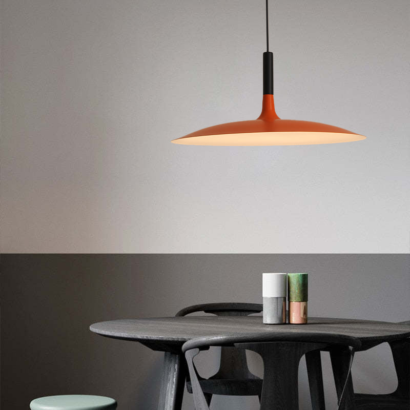 Morandi Suspension Ronde Nordique, Métal, Blanc/Noir/Gris Claire/Armée Verte, Salon