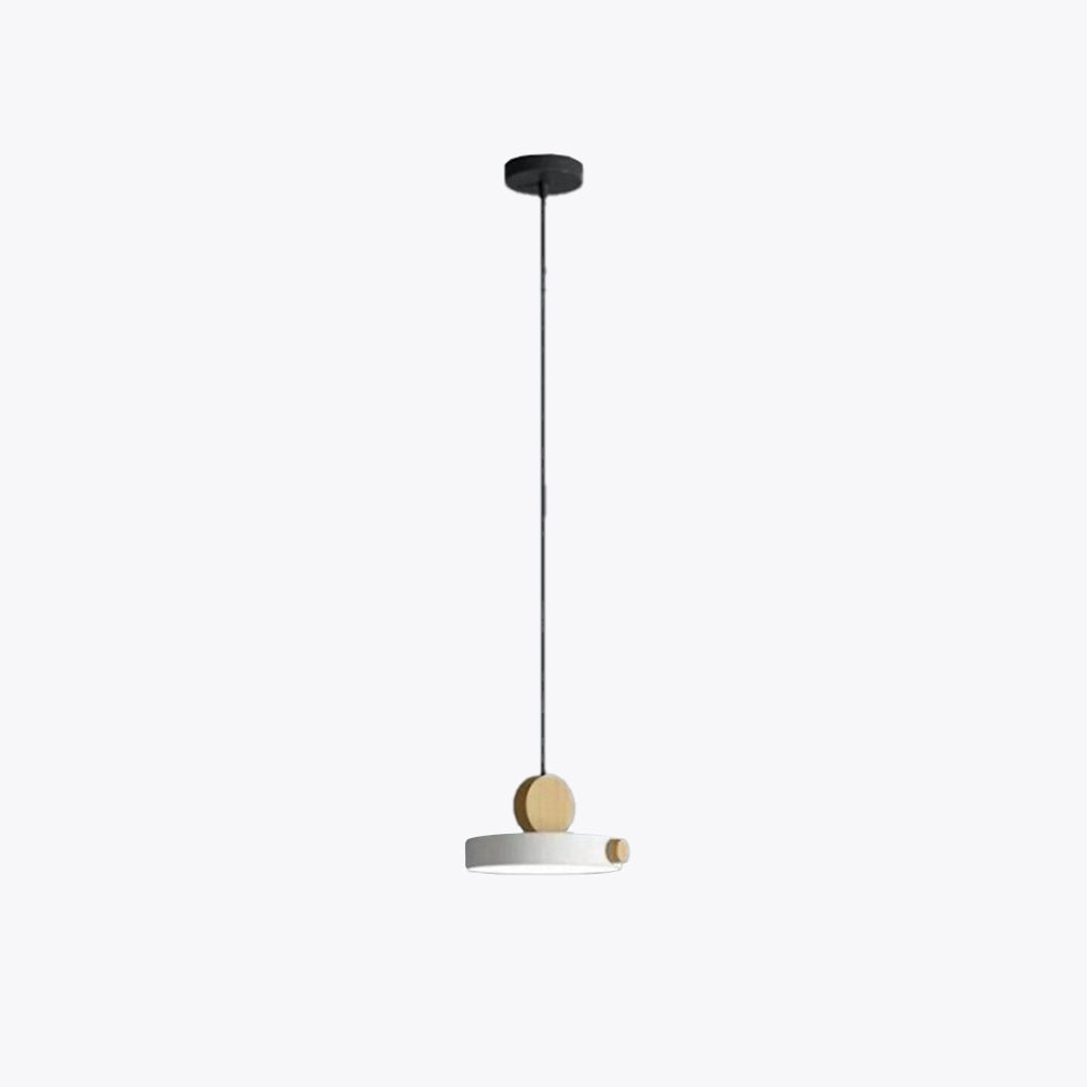 Morandi Design LED Suspension Métal/Acrylique /Bois Salon