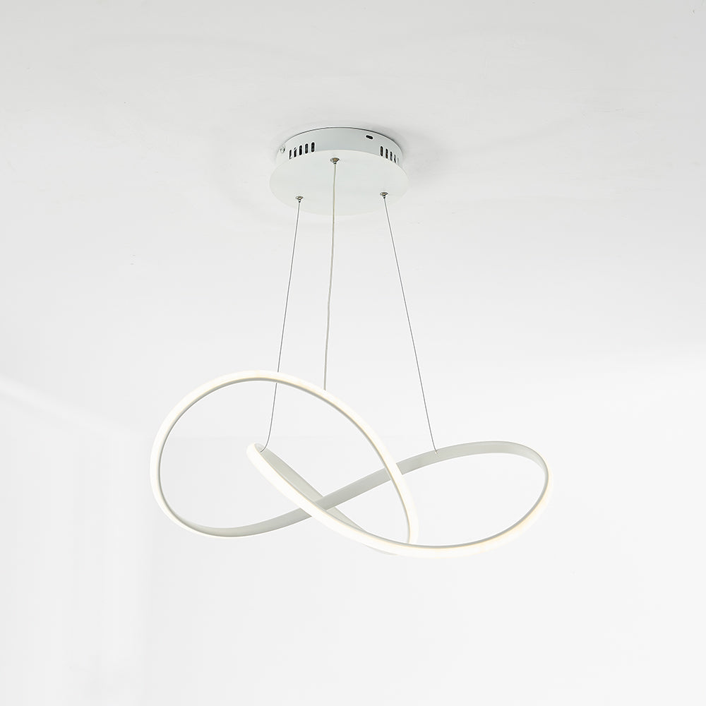 Louise Luminaires Suspension d'anneaux Contemporains Minimaliate, Métal