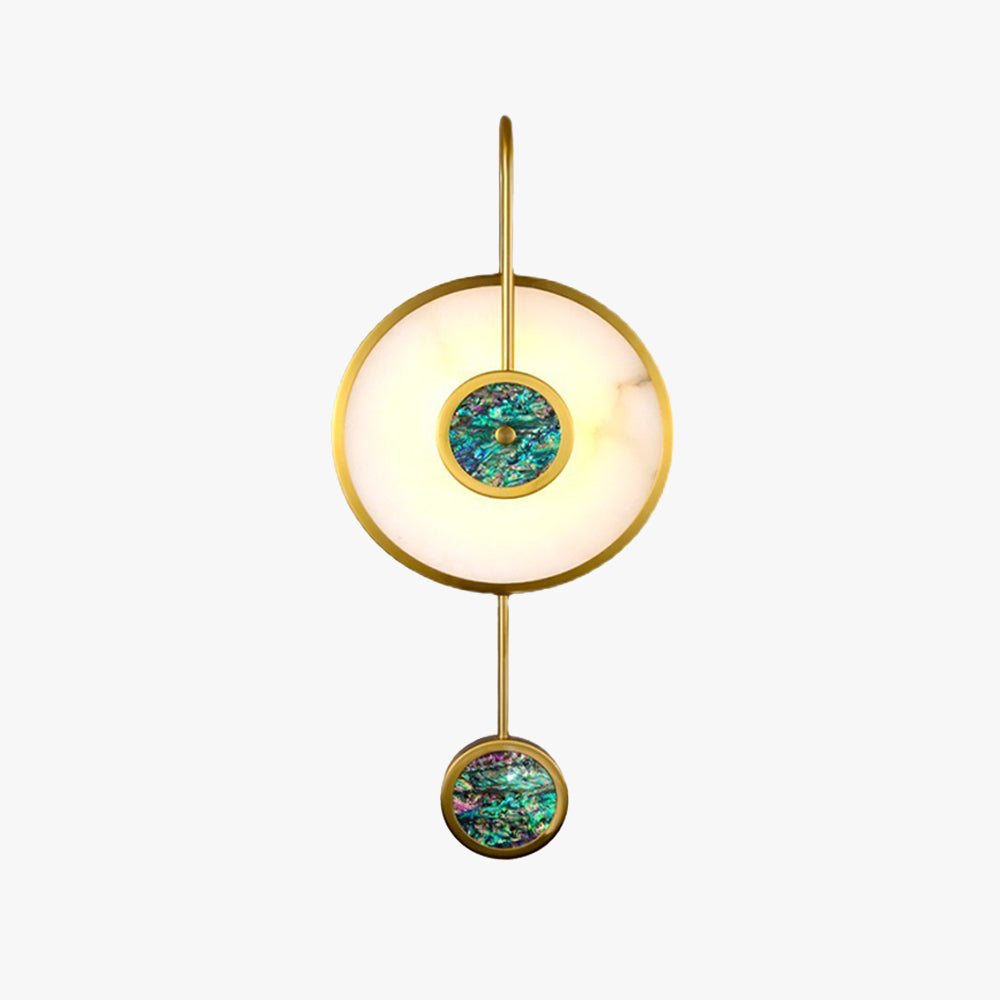 Jade Applique murale de couleur Lumière pour allée d'escalier de luxe Lampe créative