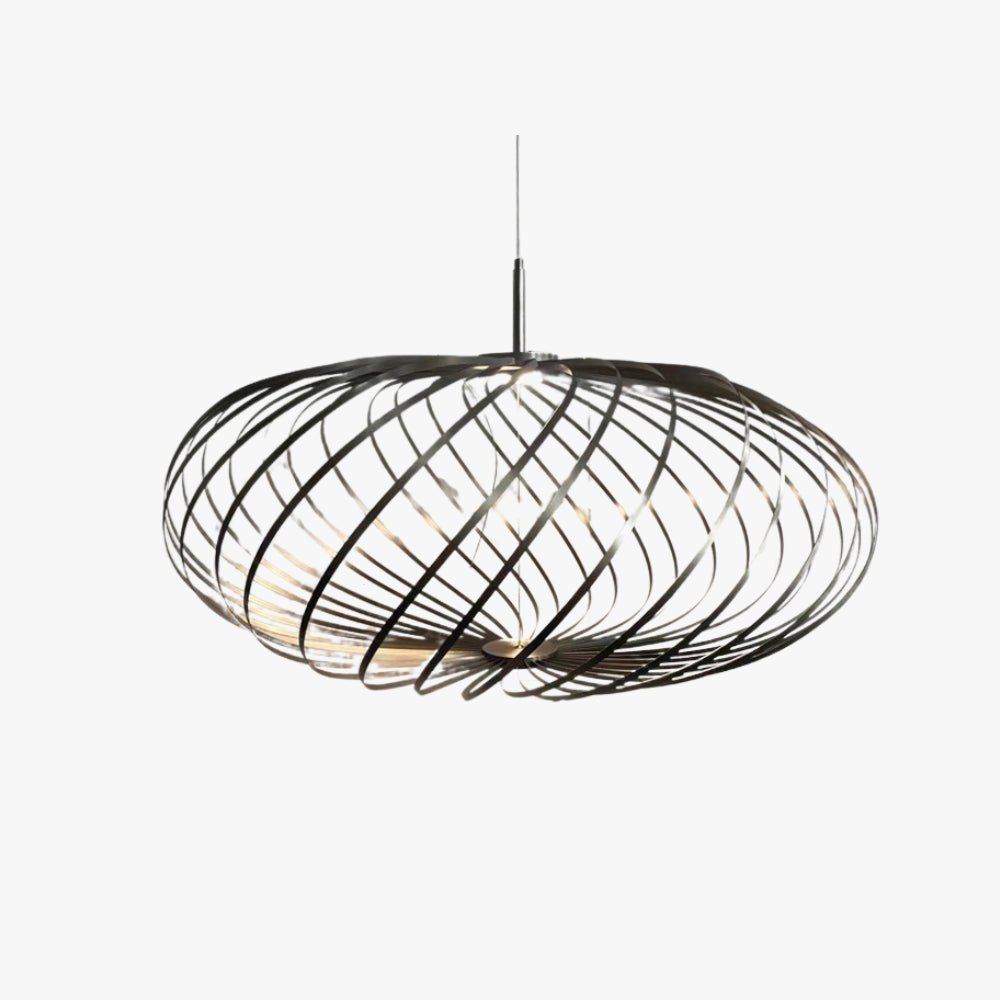 Quinn Industriel Creux Metal Suspension Salon