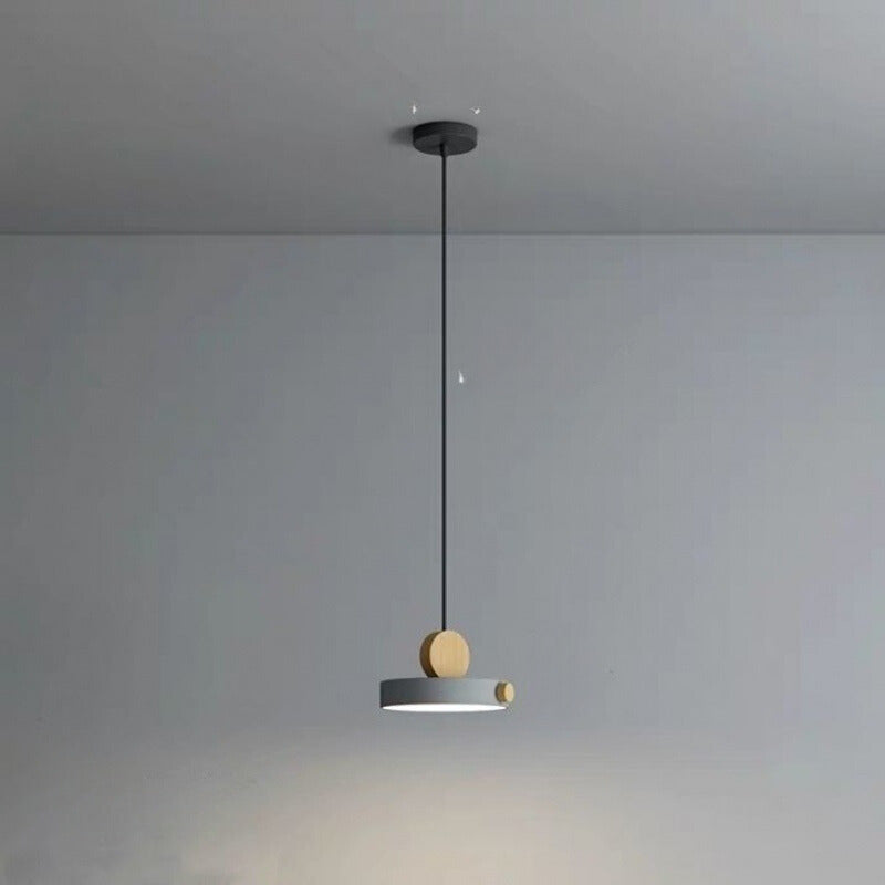 Morandi Design LED Suspension Métal/Acrylique /Bois Salon