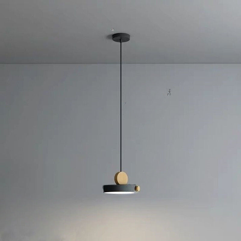 Morandi Design LED Suspension Métal/Acrylique /Bois Salon