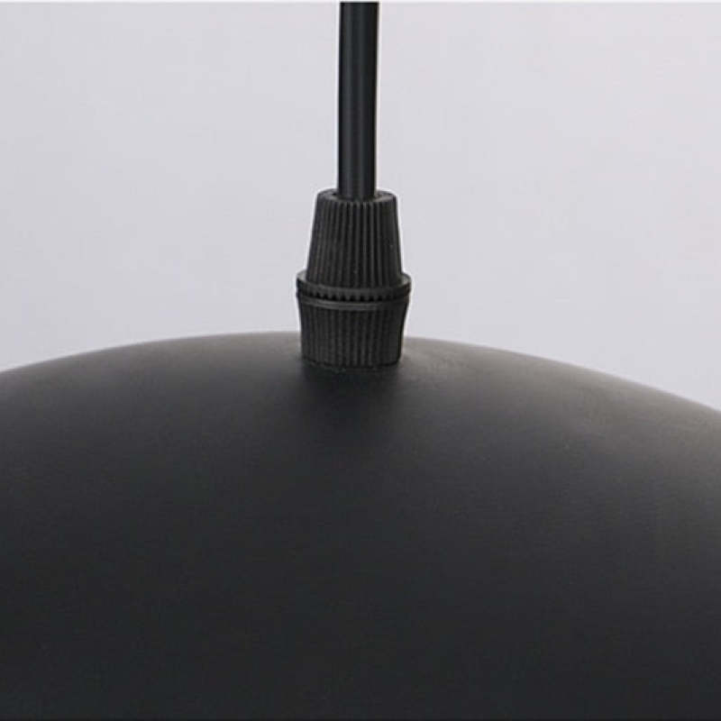 Nazifa Suspension LED, Noir & Blanc, D 25/35CM