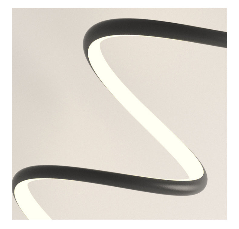 Louise Applique Murale LED Spirale Moderne Pour Chambre, Couloir, Salon