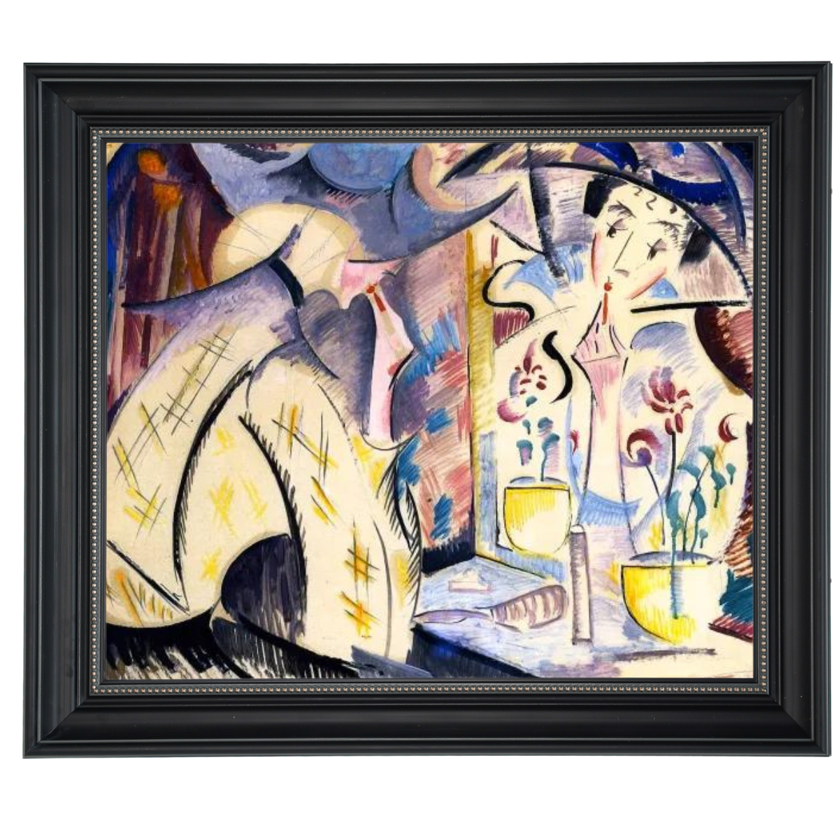 Woman at Her Dressing Table- Impressions d'Art Mural Vintage pour le Salon