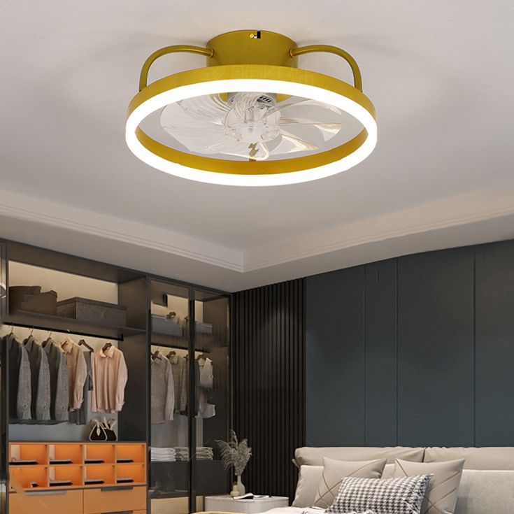 Alessio Ventilateur de Plafond LED, 3 Couleurs, D40/50CM