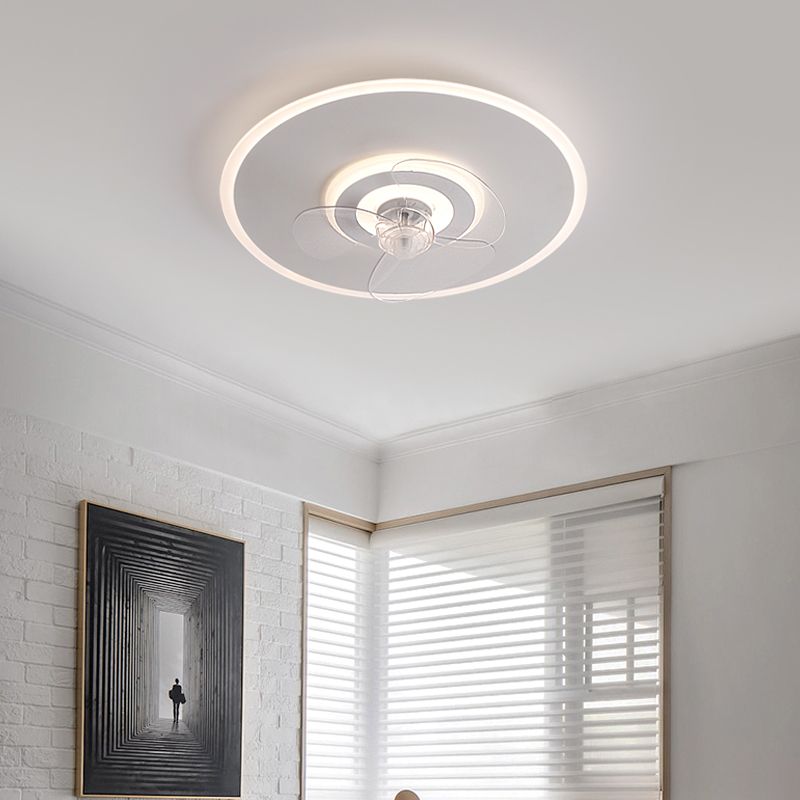 Morandi Ventilateur de Plafond LED, 5 Couleurs, D40/50CM