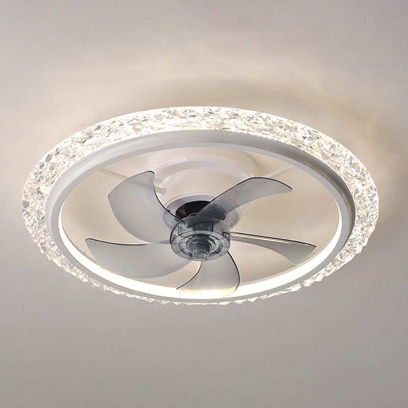 Kirsten Ventilateur de Plafond avec 2 Lumières, 2 Couleurs, D 50CM/60CM