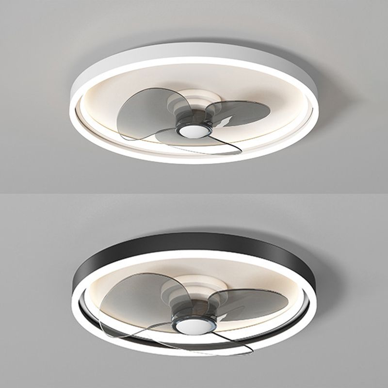 Edge Ventilateur de Plafond avec 2 Lumières, 2 Couleurs, D 40CM/50CM
