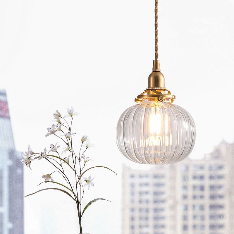 Valentina Vintage LED Suspension Verre Salle à manger Chambre à coucher