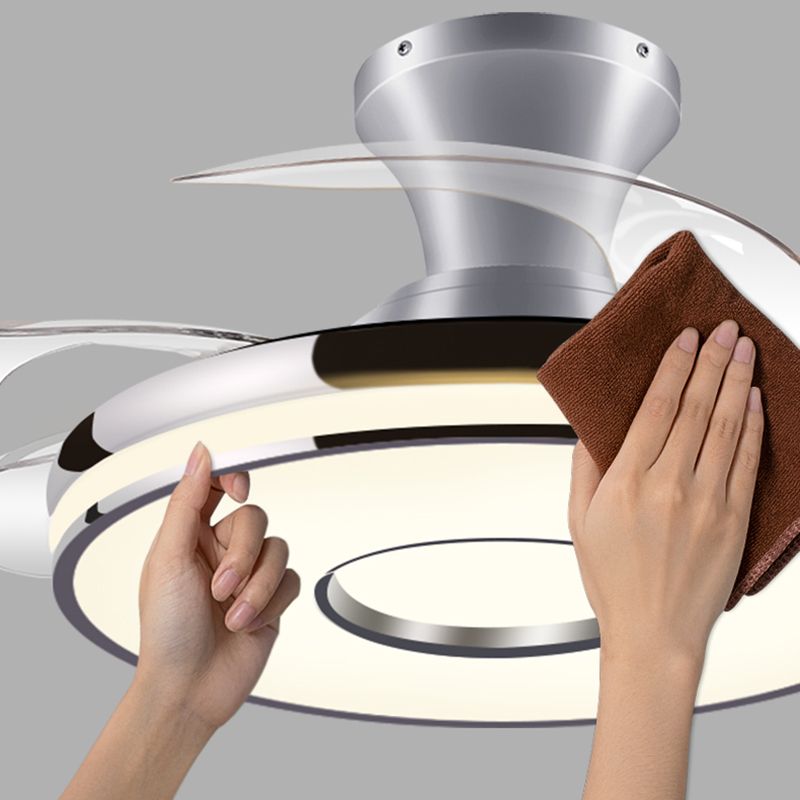 Quinn Ventilateur de Plafond LED, 2 Couleurs, D91/108/122CM