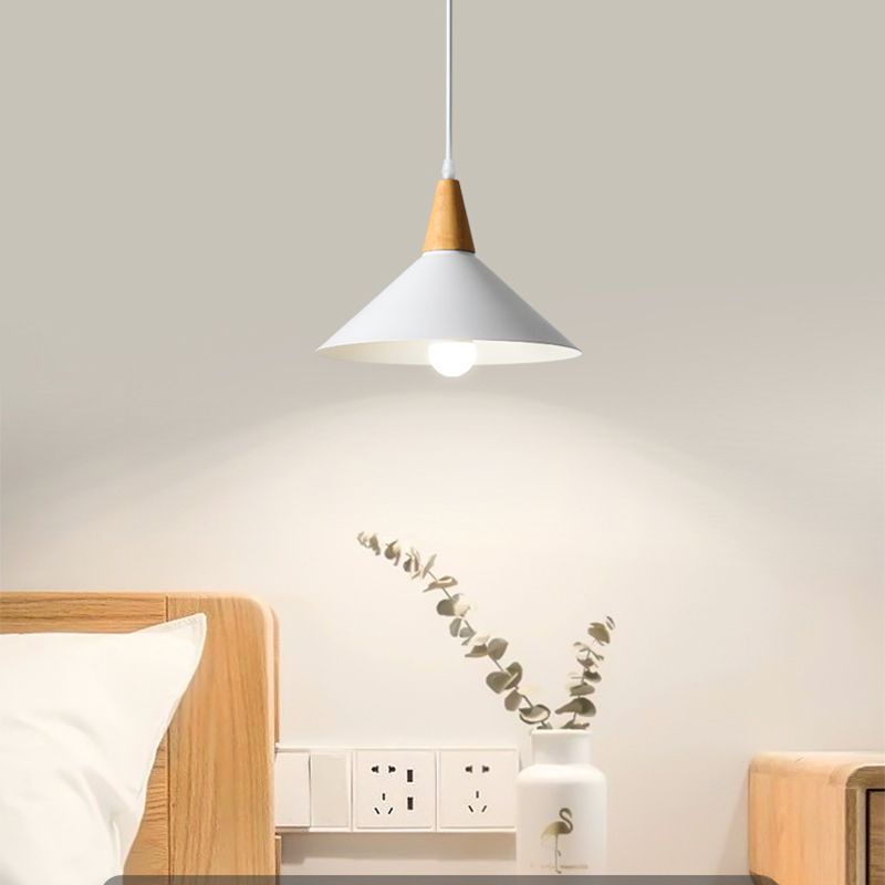 Morandi Suspension Dôme Moderne, Métal, Blanc, Chambre