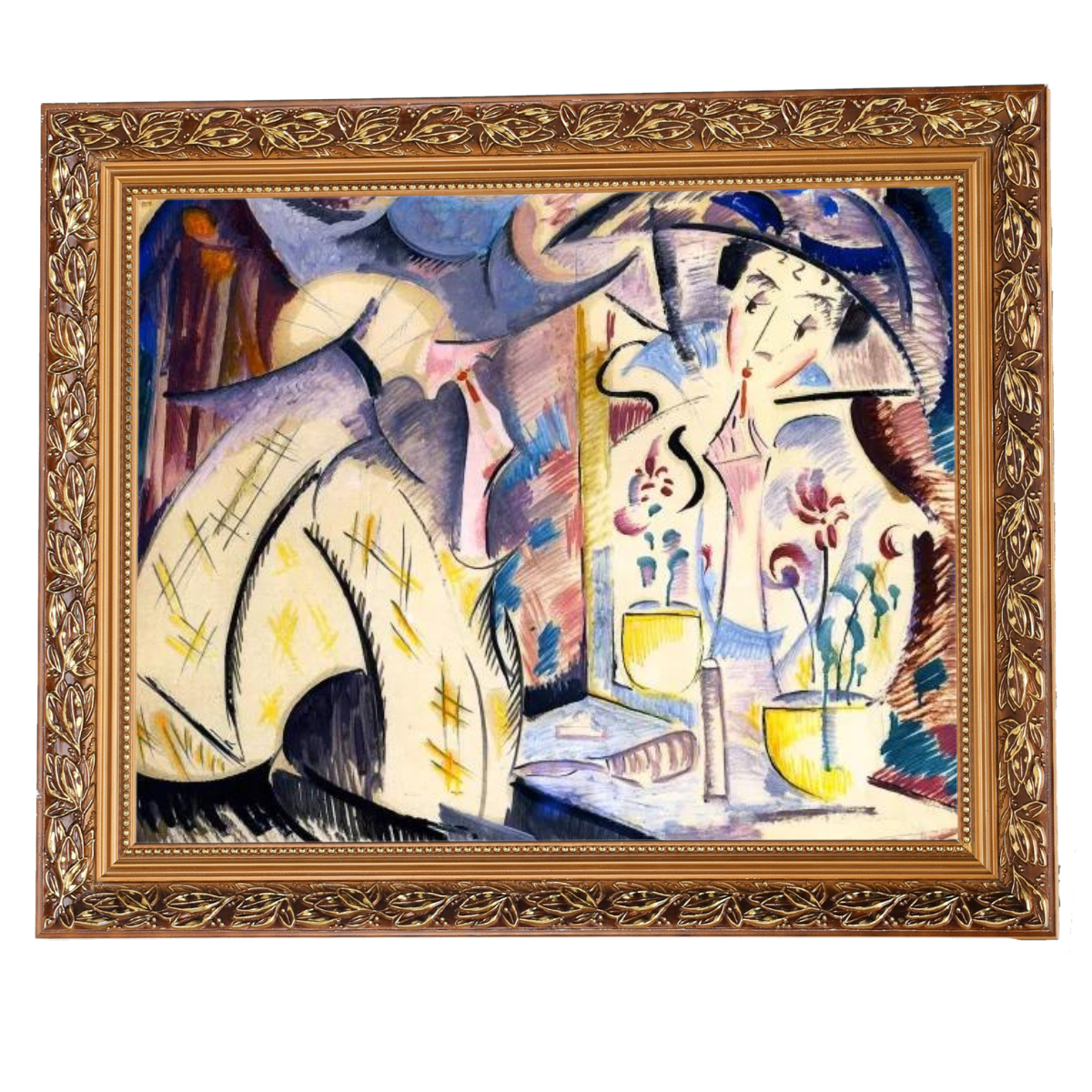 Woman at Her Dressing Table- Impressions d'Art Mural Vintage pour le Salon