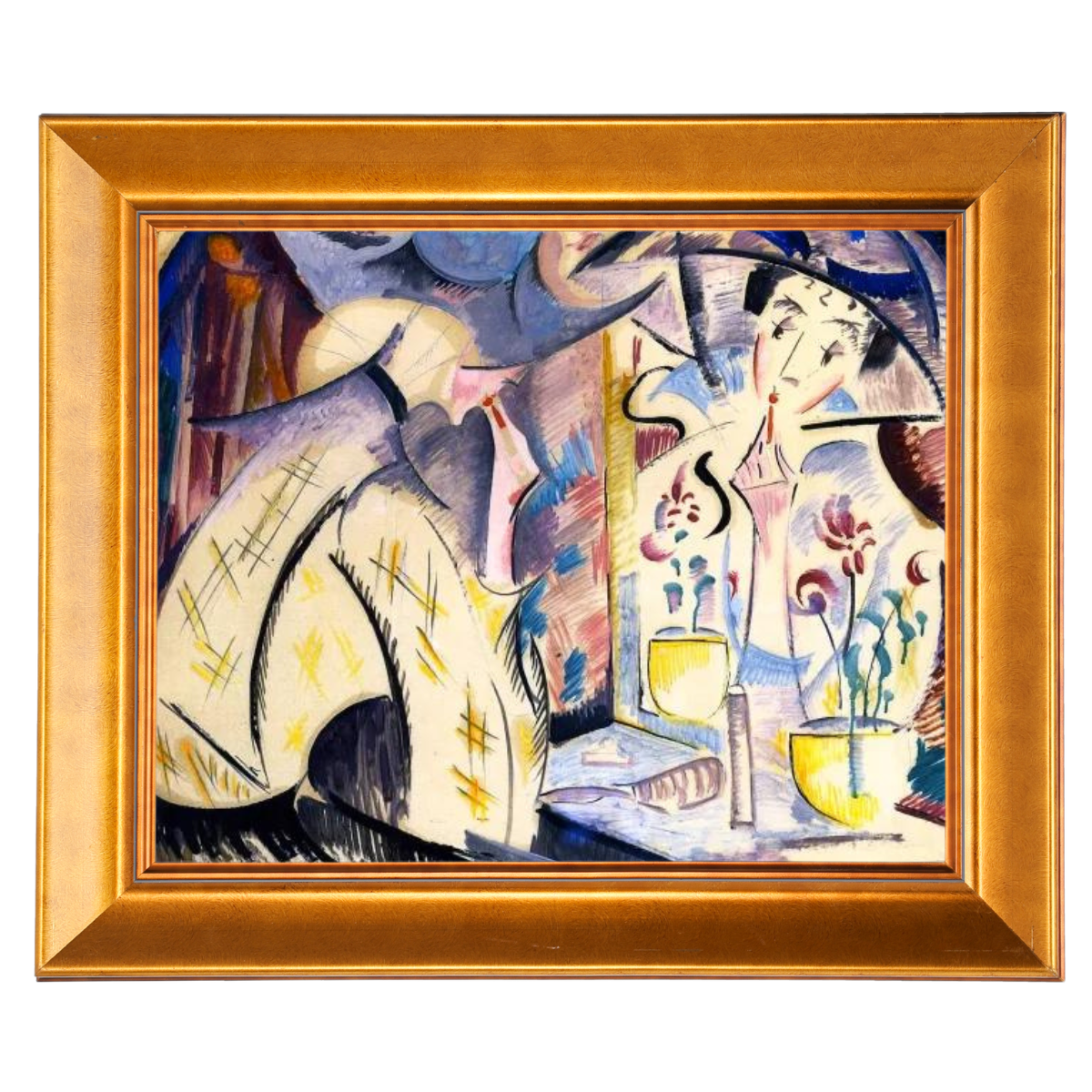 Woman at Her Dressing Table- Impressions d'Art Mural Vintage pour le Salon