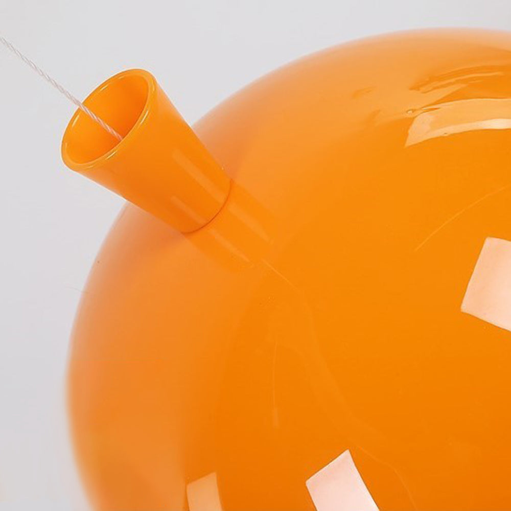 Fateh Plafonnier Ballon Moderne, Acrylique, Blanc/Jaune/Orange/Rouge/Rose, Chambre