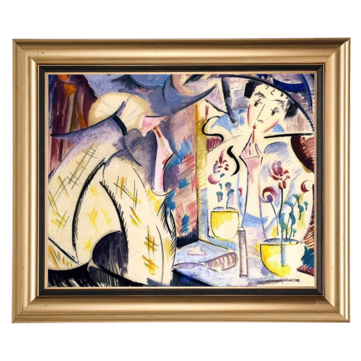 Woman at Her Dressing Table- Impressions d'Art Mural Vintage pour le Salon