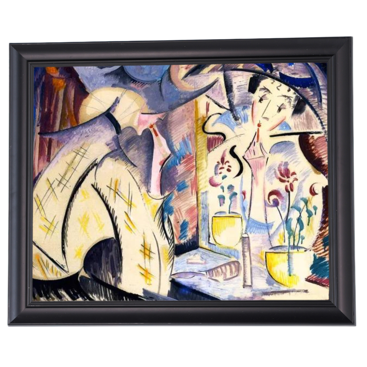 Woman at Her Dressing Table- Impressions d'Art Mural Vintage pour le Salon