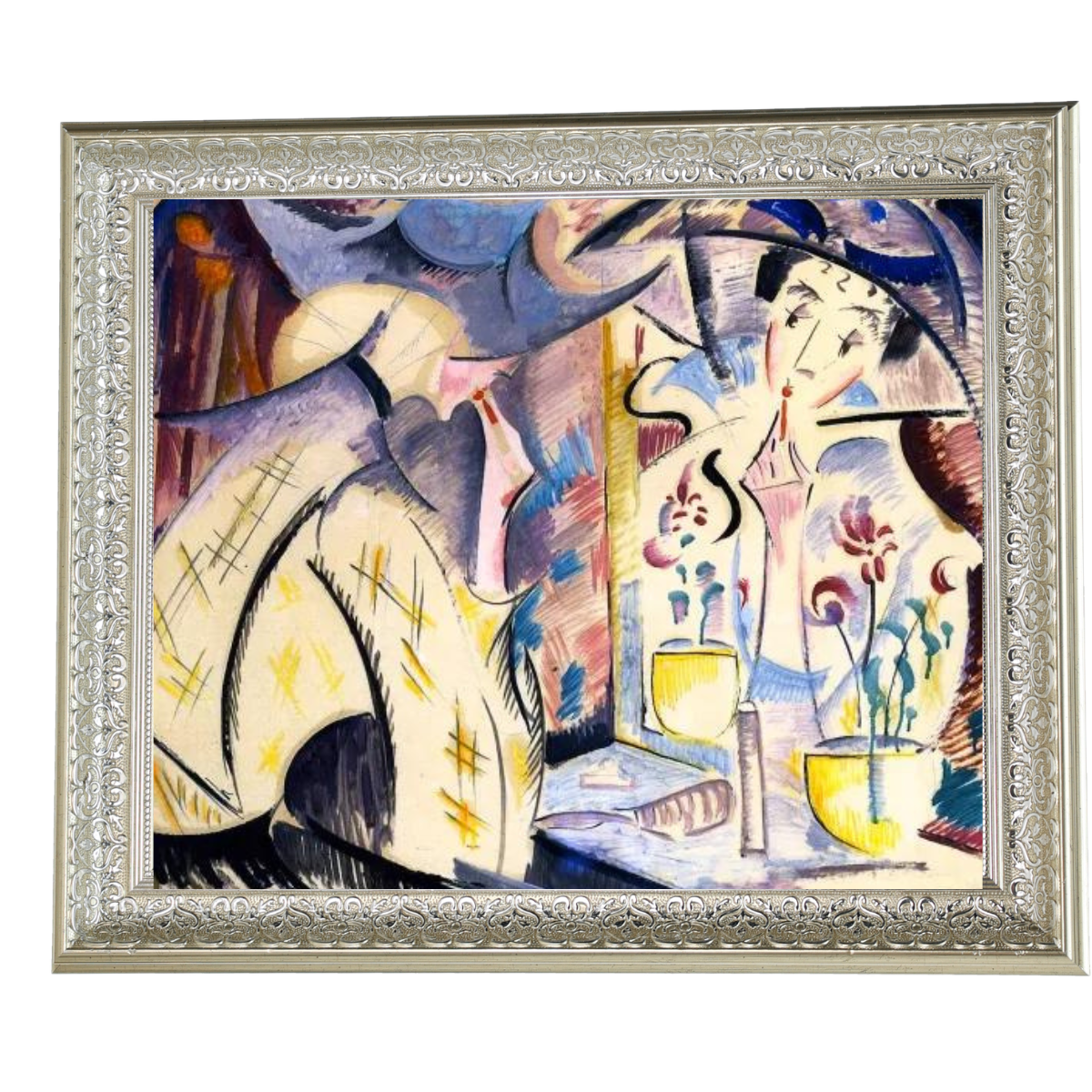 Woman at Her Dressing Table- Impressions d'Art Mural Vintage pour le Salon