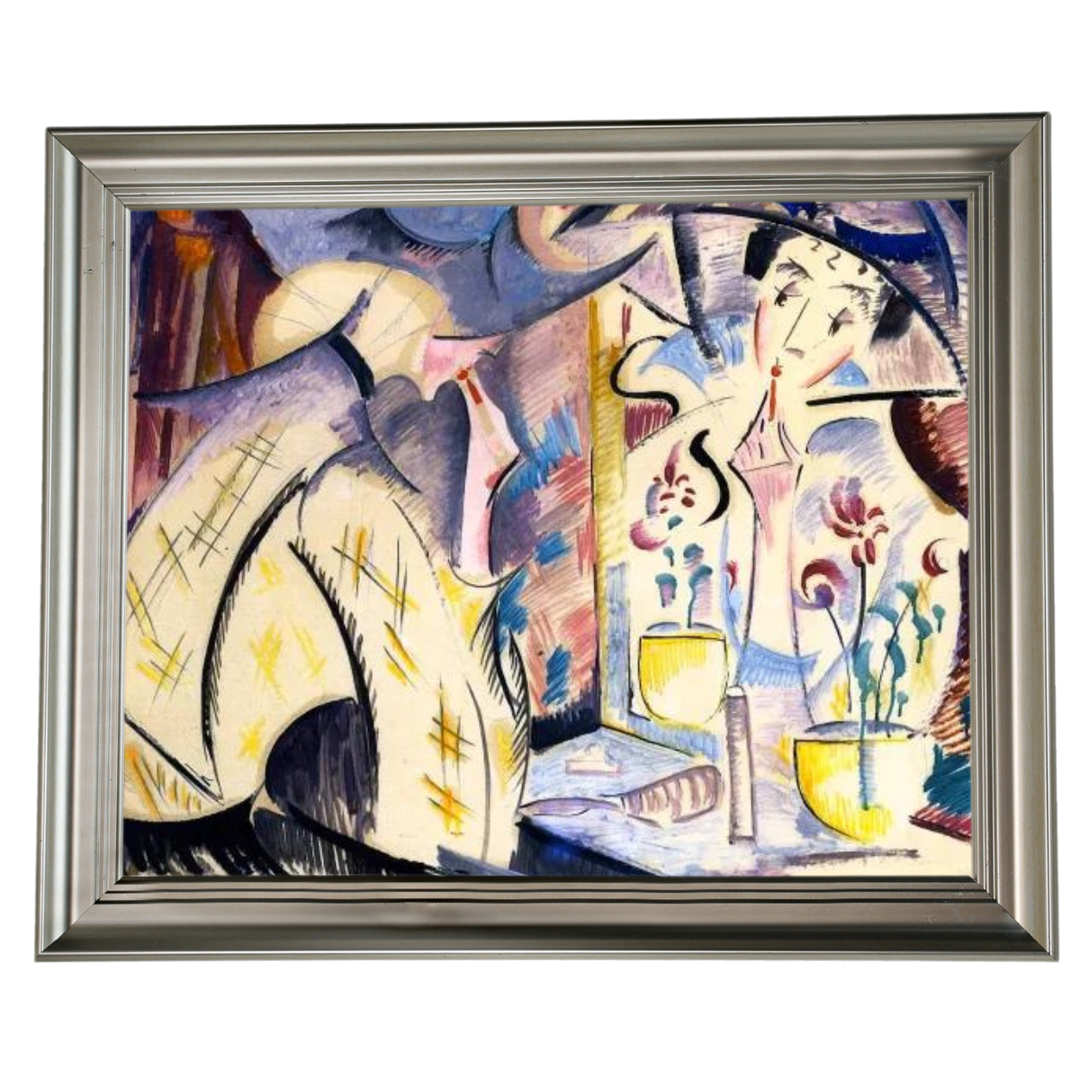 Woman at Her Dressing Table- Impressions d'Art Mural Vintage pour le Salon