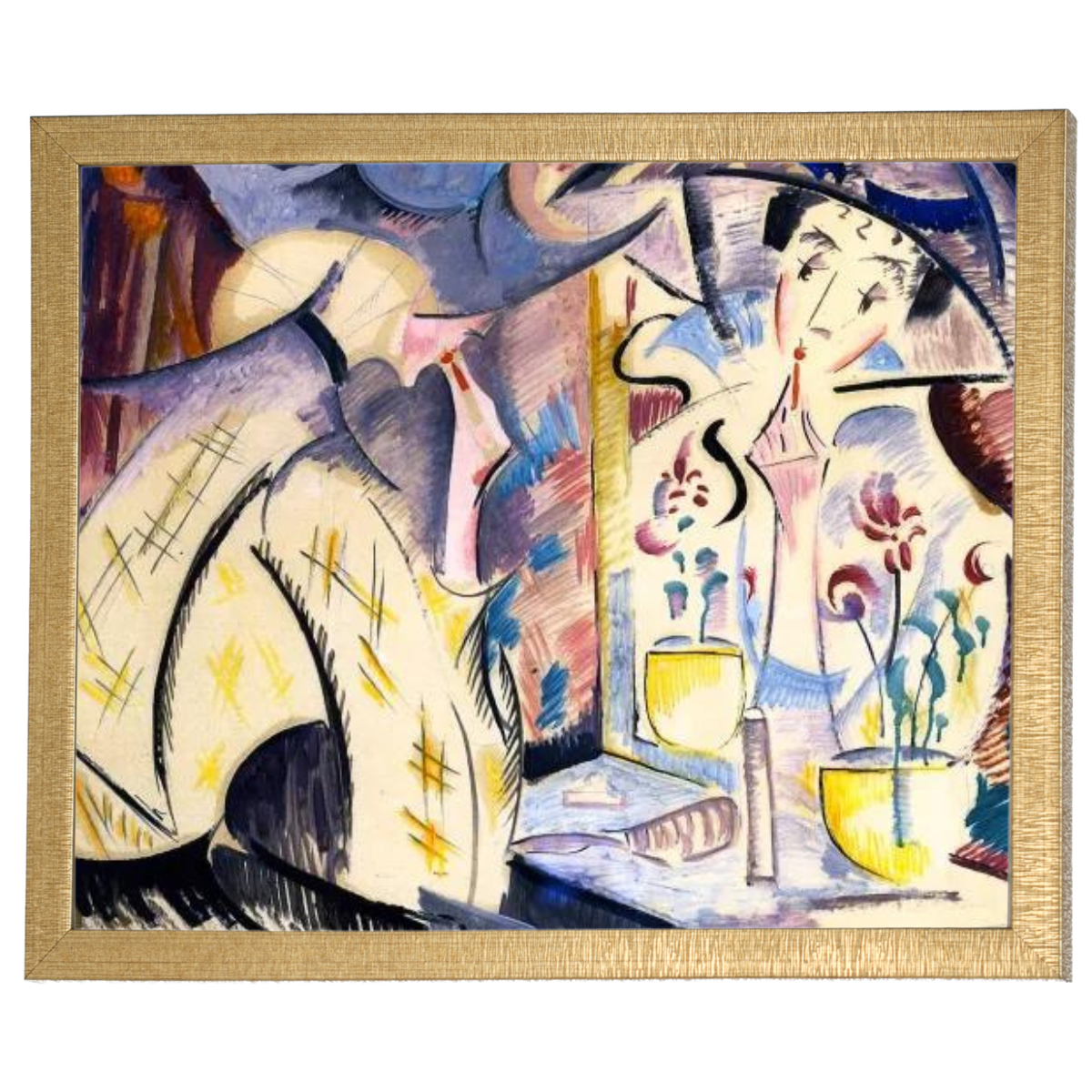 Woman at Her Dressing Table- Impressions d'Art Mural Vintage pour le Salon