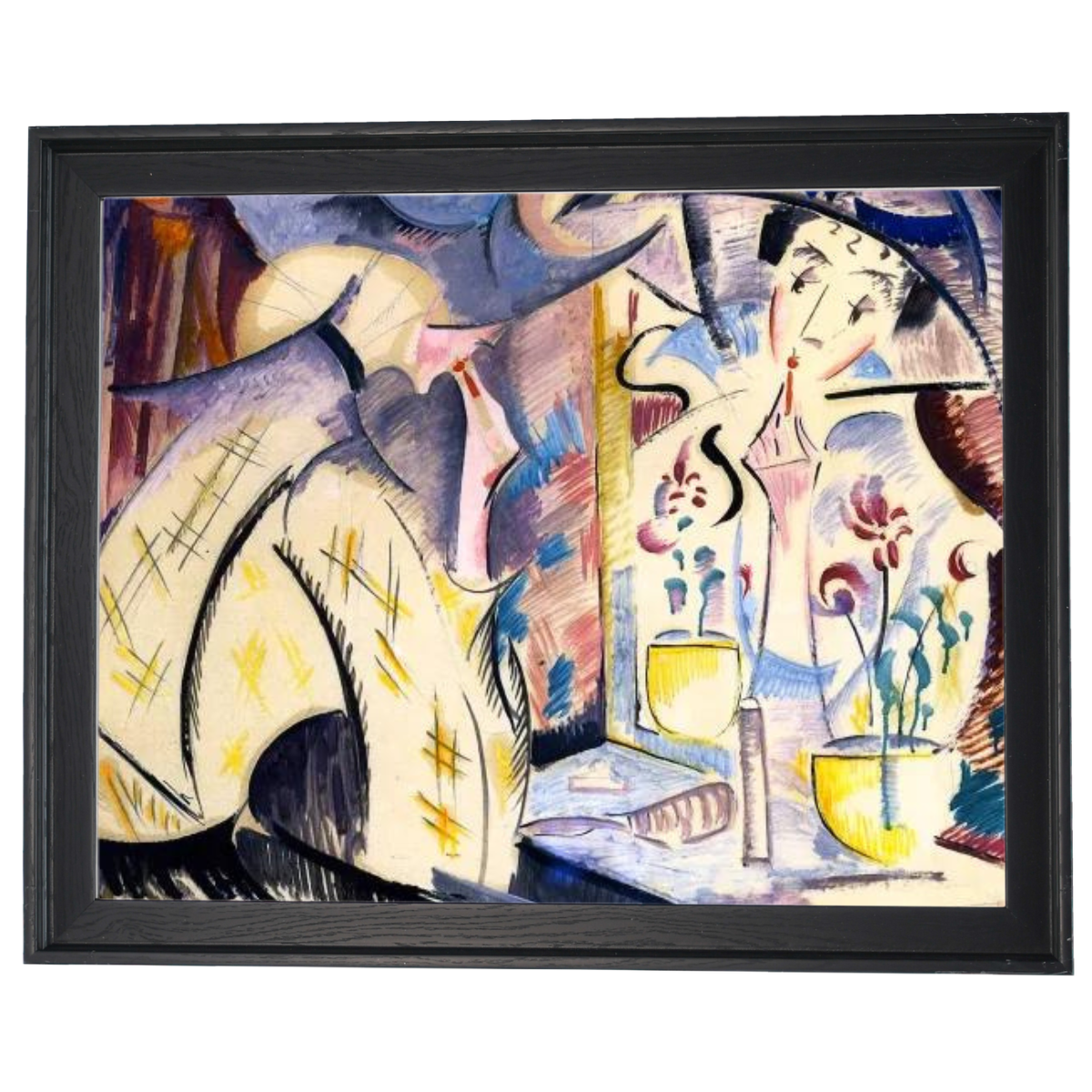 Woman at Her Dressing Table- Impressions d'Art Mural Vintage pour le Salon