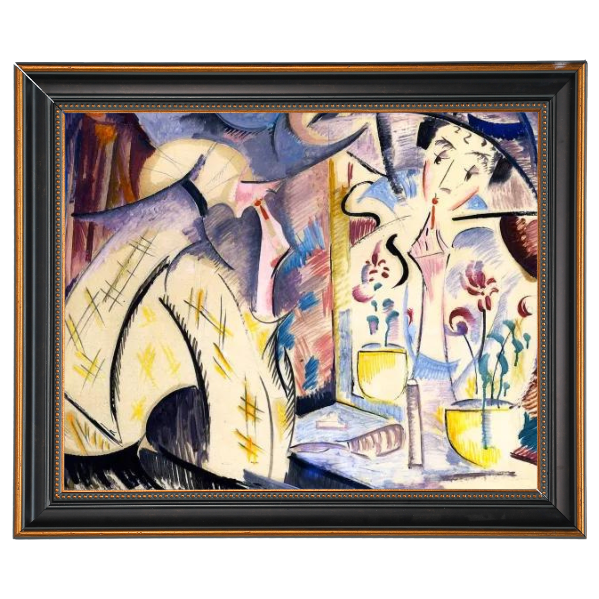 Woman at Her Dressing Table- Impressions d'Art Mural Vintage pour le Salon