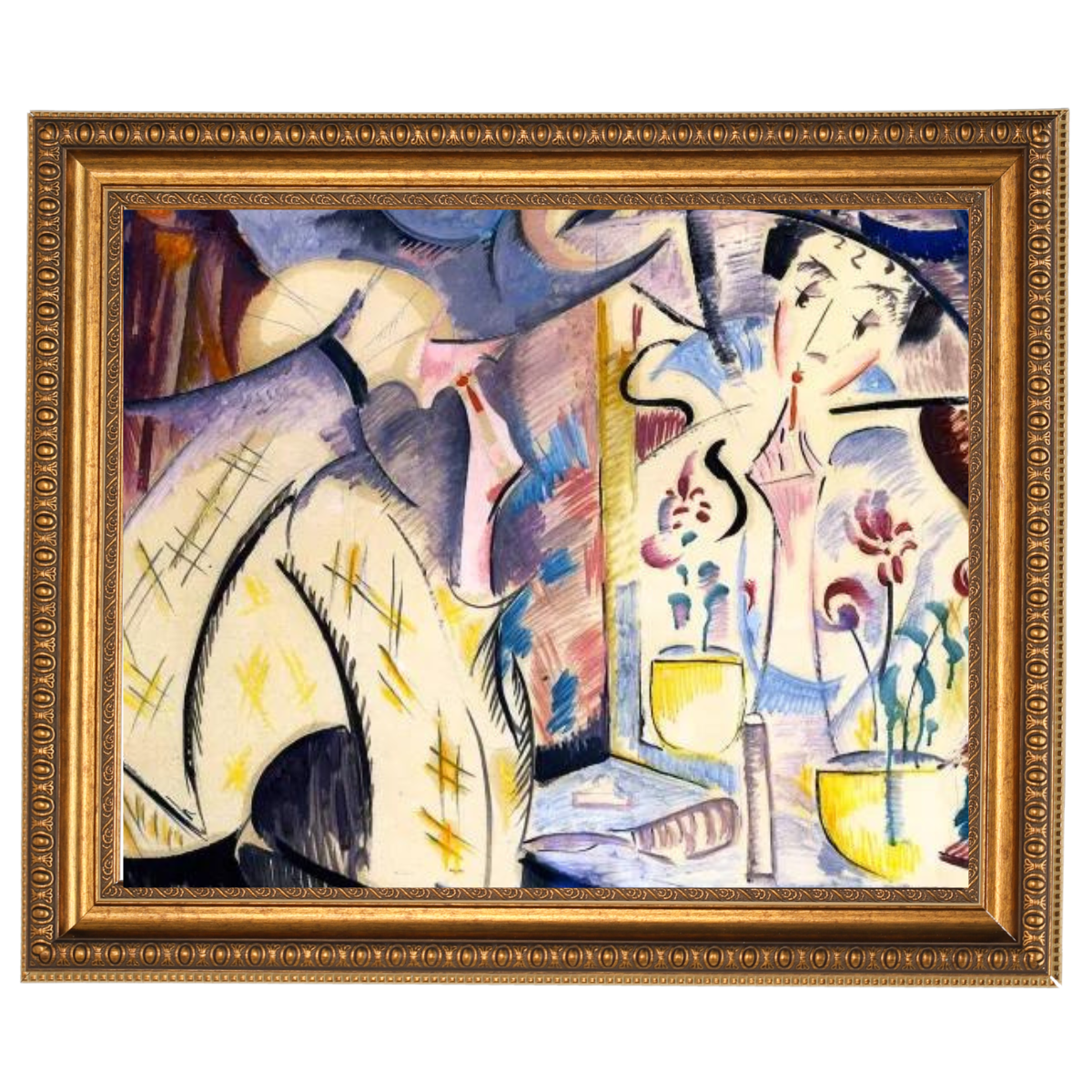 Woman at Her Dressing Table- Impressions d'Art Mural Vintage pour le Salon