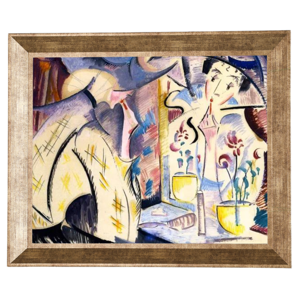 Woman at Her Dressing Table- Impressions d'Art Mural Vintage pour le Salon