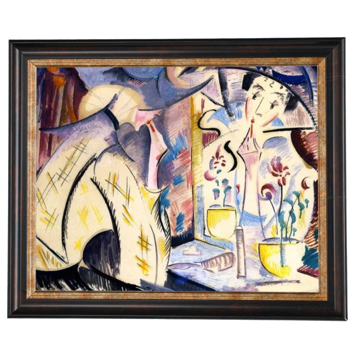 Woman at Her Dressing Table- Impressions d'Art Mural Vintage pour le Salon