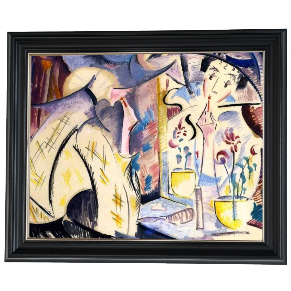 Woman at Her Dressing Table- Impressions d'Art Mural Vintage pour le Salon