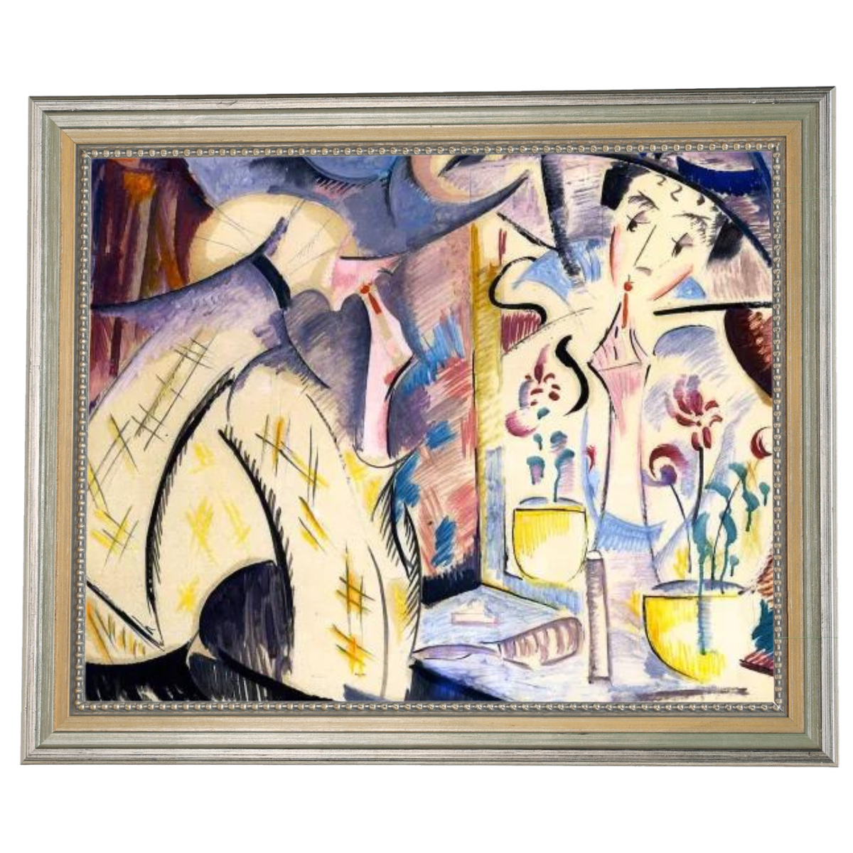 Woman at Her Dressing Table- Impressions d'Art Mural Vintage pour le Salon