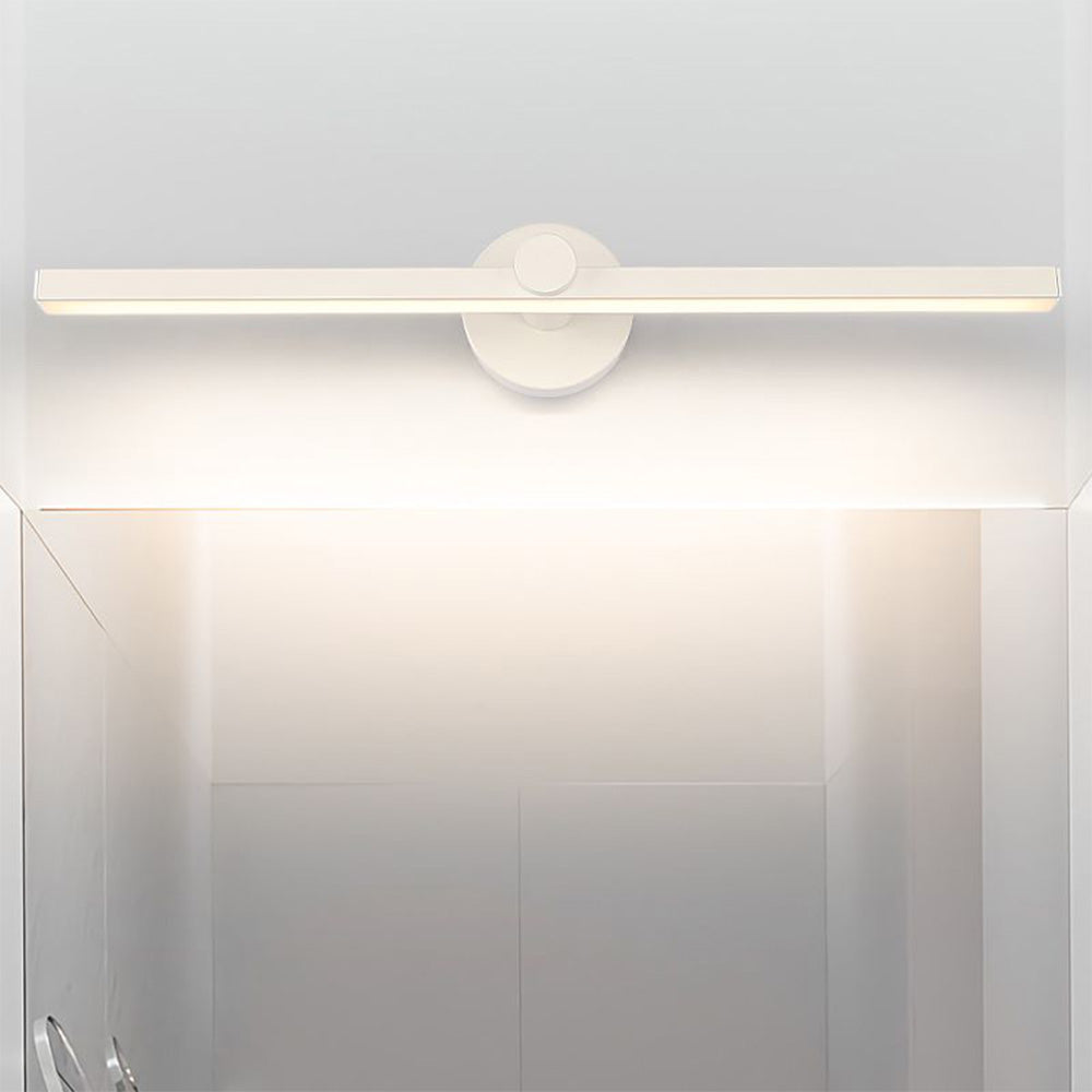 Leigh Applique Murale Moderne à Miroir Métal Blanc Chambre à Coucher/Salle de Bain