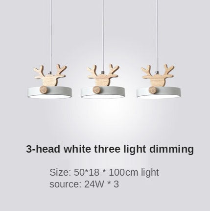 Morandi Suspension LED en bois moderne