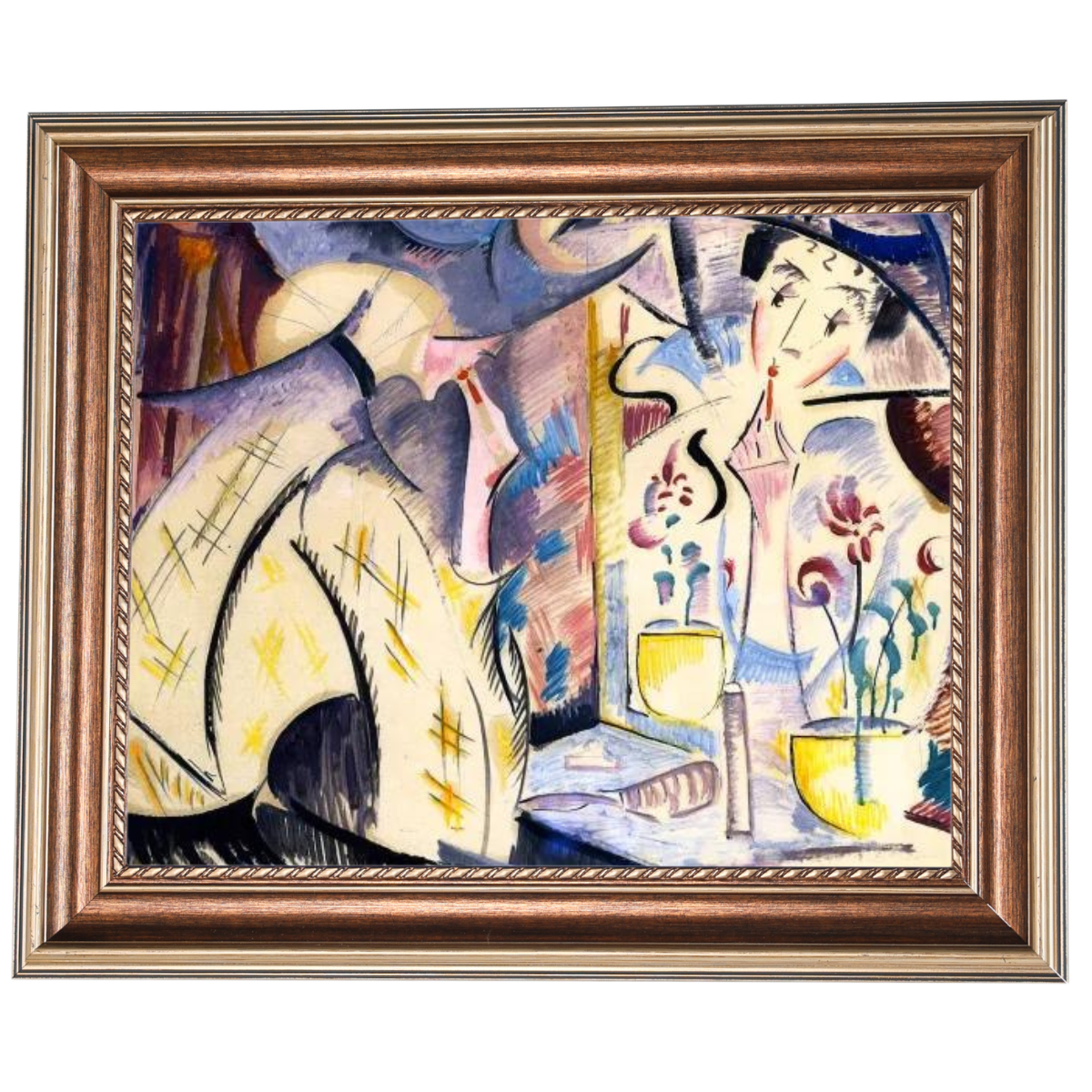 Woman at Her Dressing Table- Impressions d'Art Mural Vintage pour le Salon