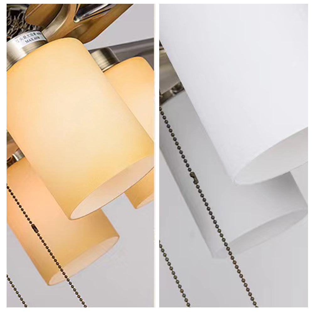 Alessio Ventilateur de Plafond à 5-Pales, 5 Lumières, D 120CM
