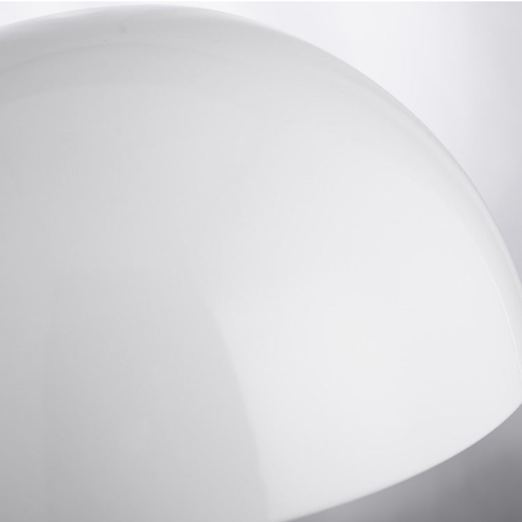 Salgado Lampe de Table Champignon Minimaliste, Métal, Noir/Blanc/Or, Chambre