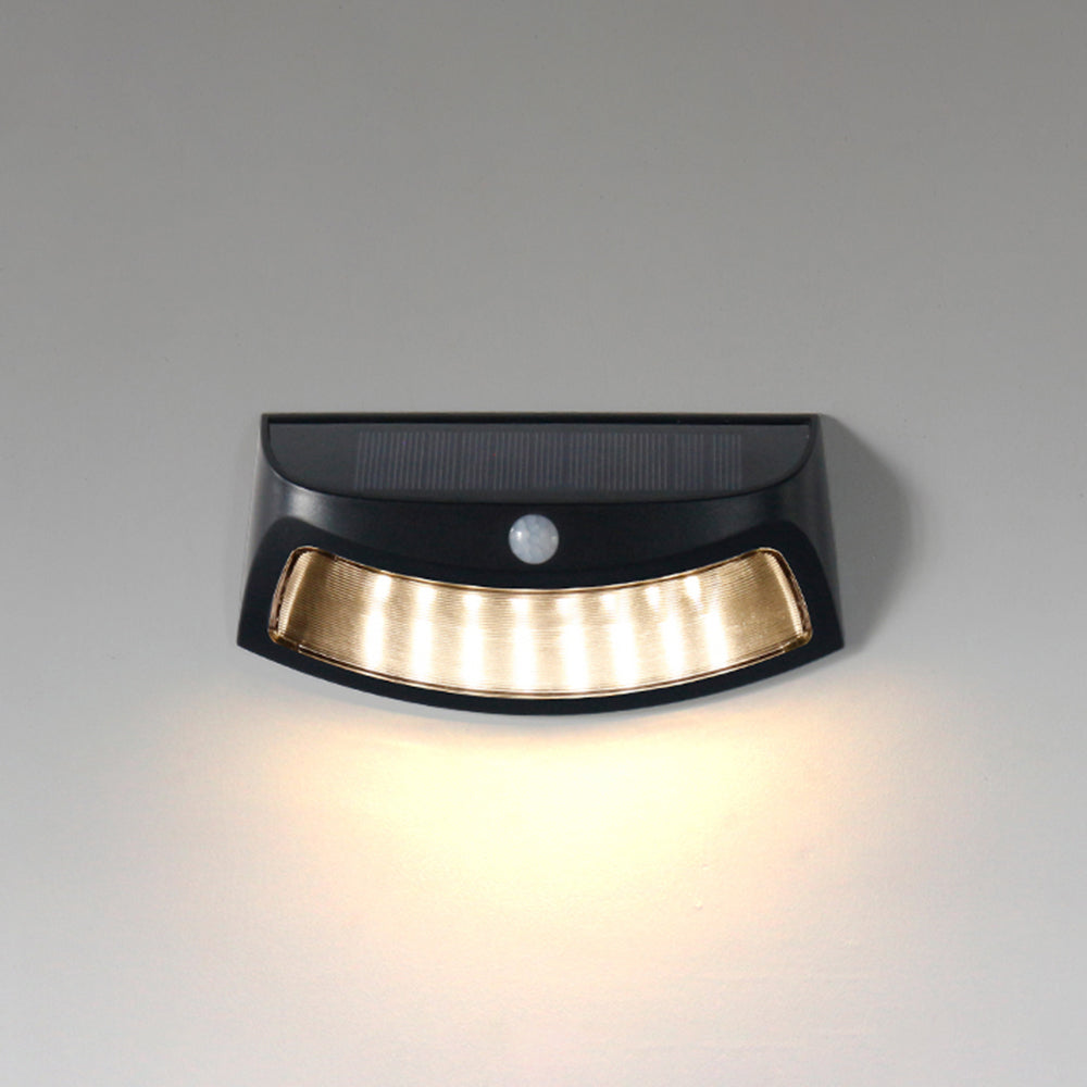 Orr Éclairage Escalier Extérieur Trapézoïdale Simple, Métal/Acrylique, Noir/Copper, Cour