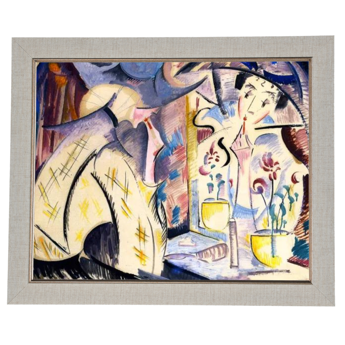 Woman at Her Dressing Table- Impressions d'Art Mural Vintage pour le Salon