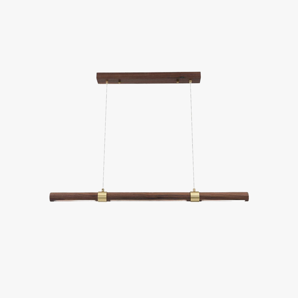 Ozawa Design Italien Luminaires Suspensions Linéaire Rustique Métal/Acrylique Bois Cuisine/Chambre