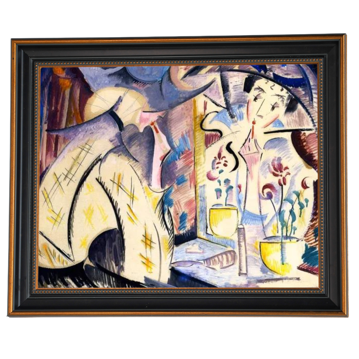 Woman at Her Dressing Table- Impressions d'Art Mural Vintage pour le Salon