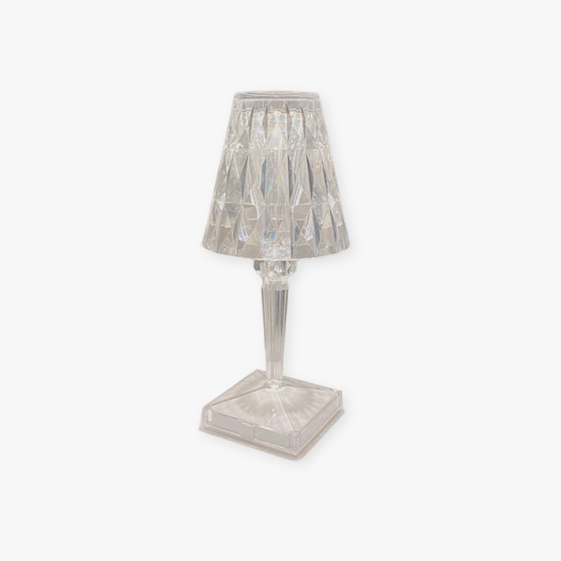 Kristy Lampe de Table Moderne, Acrylique, tricolore, Chambre