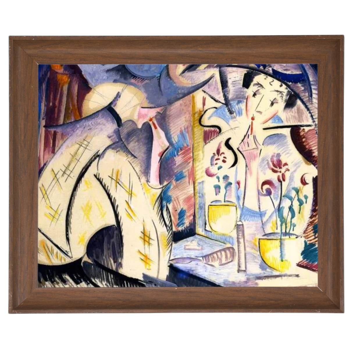 Woman at Her Dressing Table- Impressions d'Art Mural Vintage pour le Salon