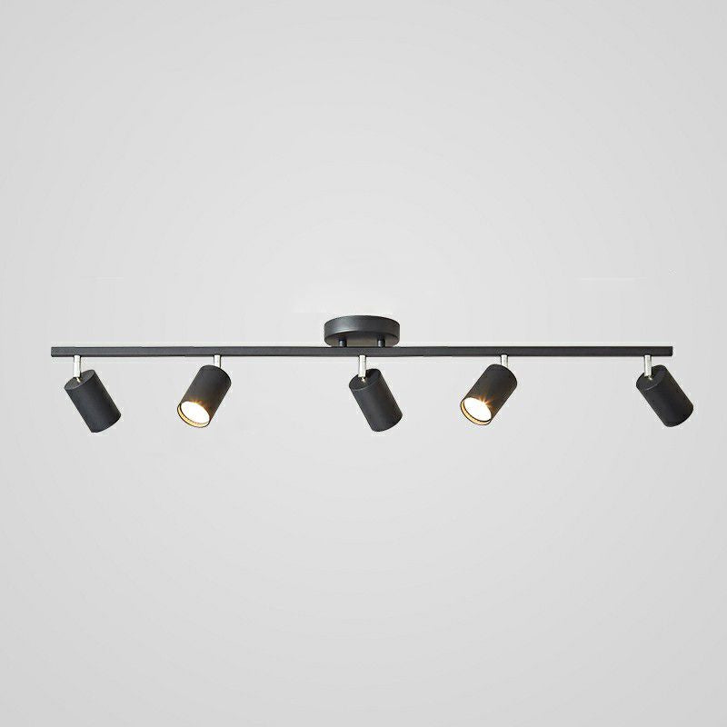 Haney Moderne LED Plafonnier  Noir/Blanc/Or Métal Chambre à coucher