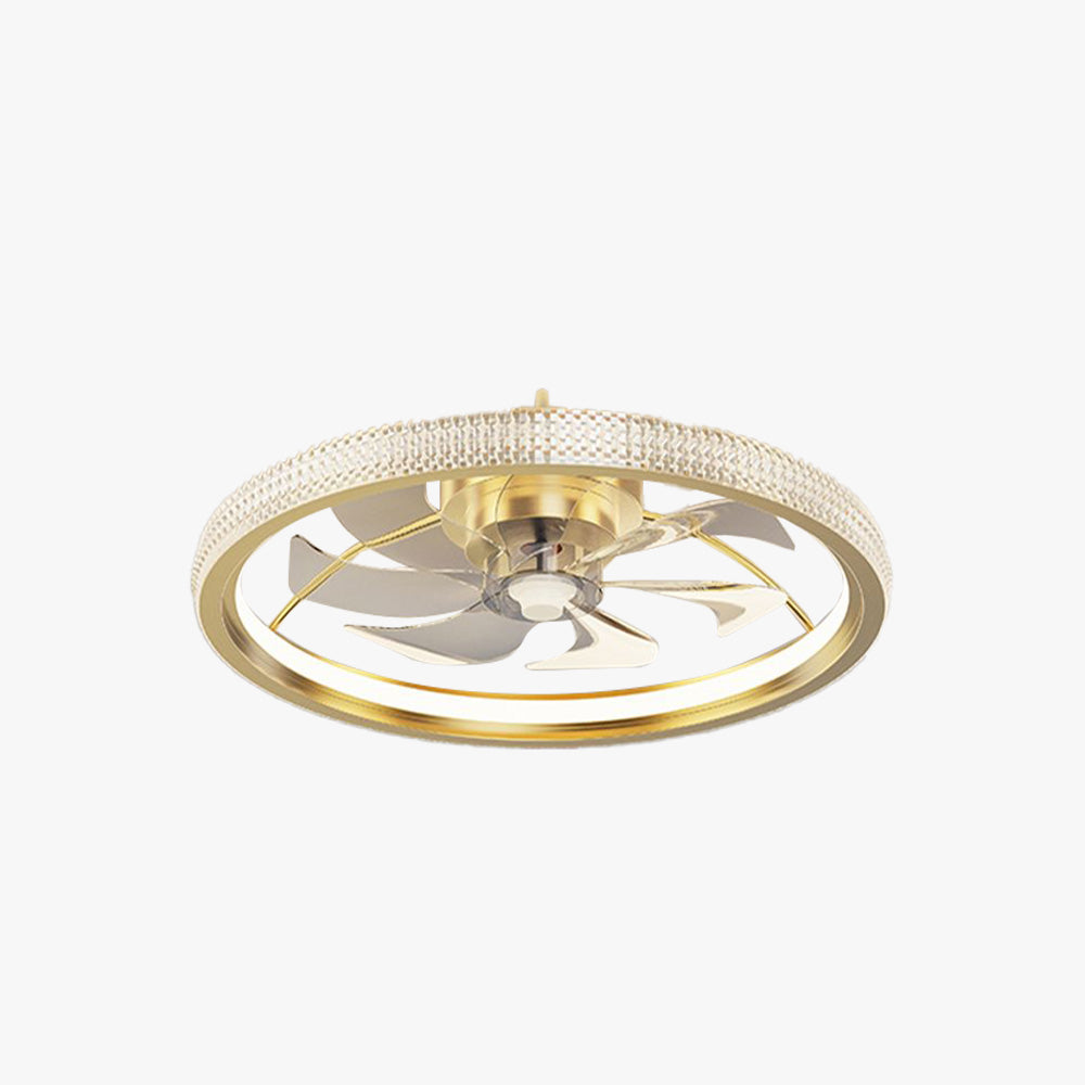 Kirsten Ventilateur de Plafond LED, 6 Styles, D50CM