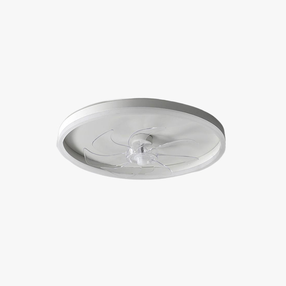 Edge Ventilateur de Plafond en forme d'Anneaux, 7 Pales, 4 Couleurs,  D40/50/60CM