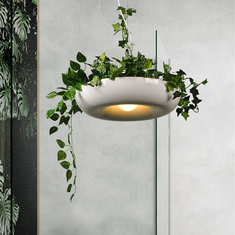 Nest Luminaires suspension  Pot De Fleurs De Jardin Suspendu En Métal Pour Le Balcon