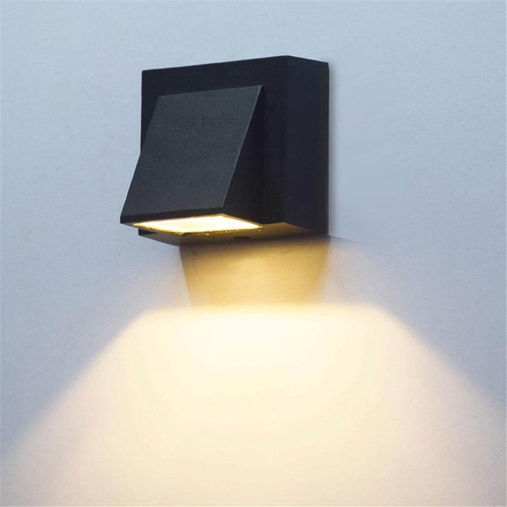 Modern Simple Outdoor Waterproof LED Wall Lamp